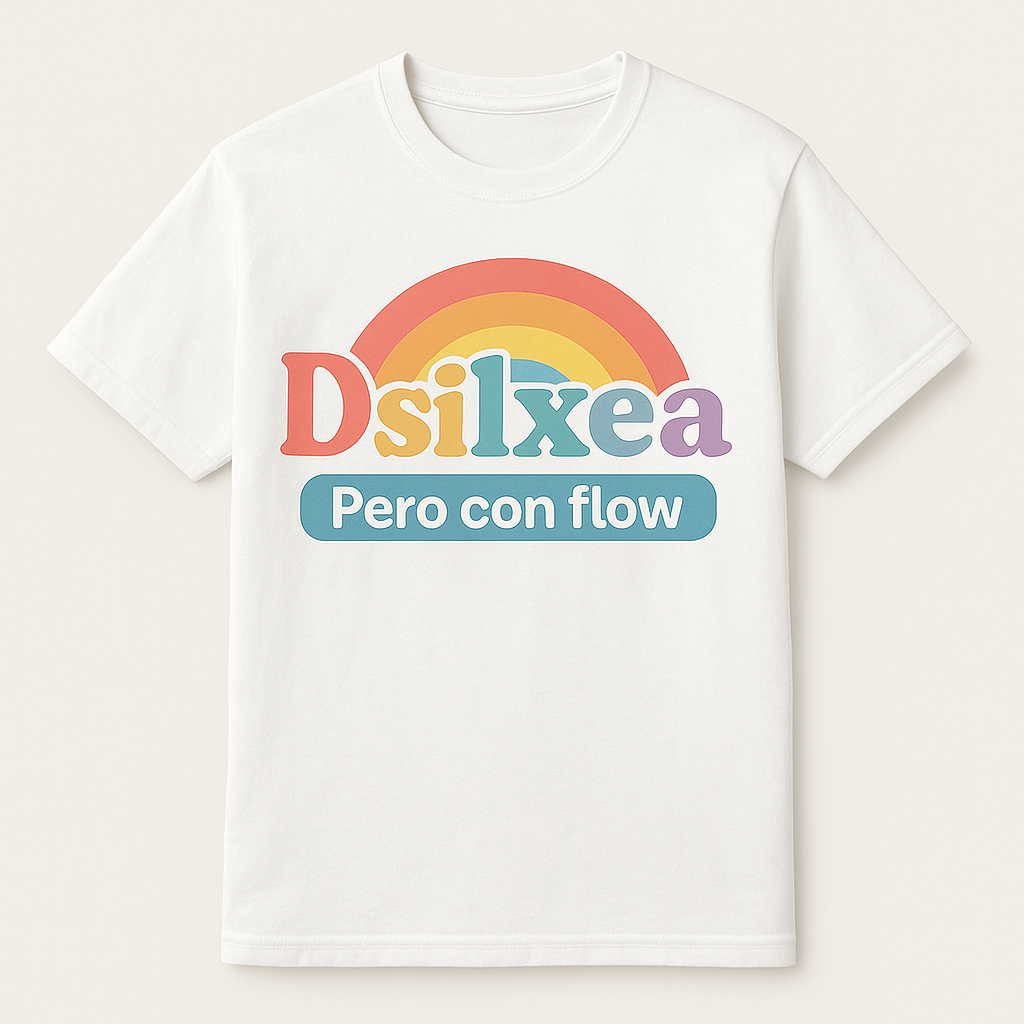 Camiseta con mensaje inclusivo