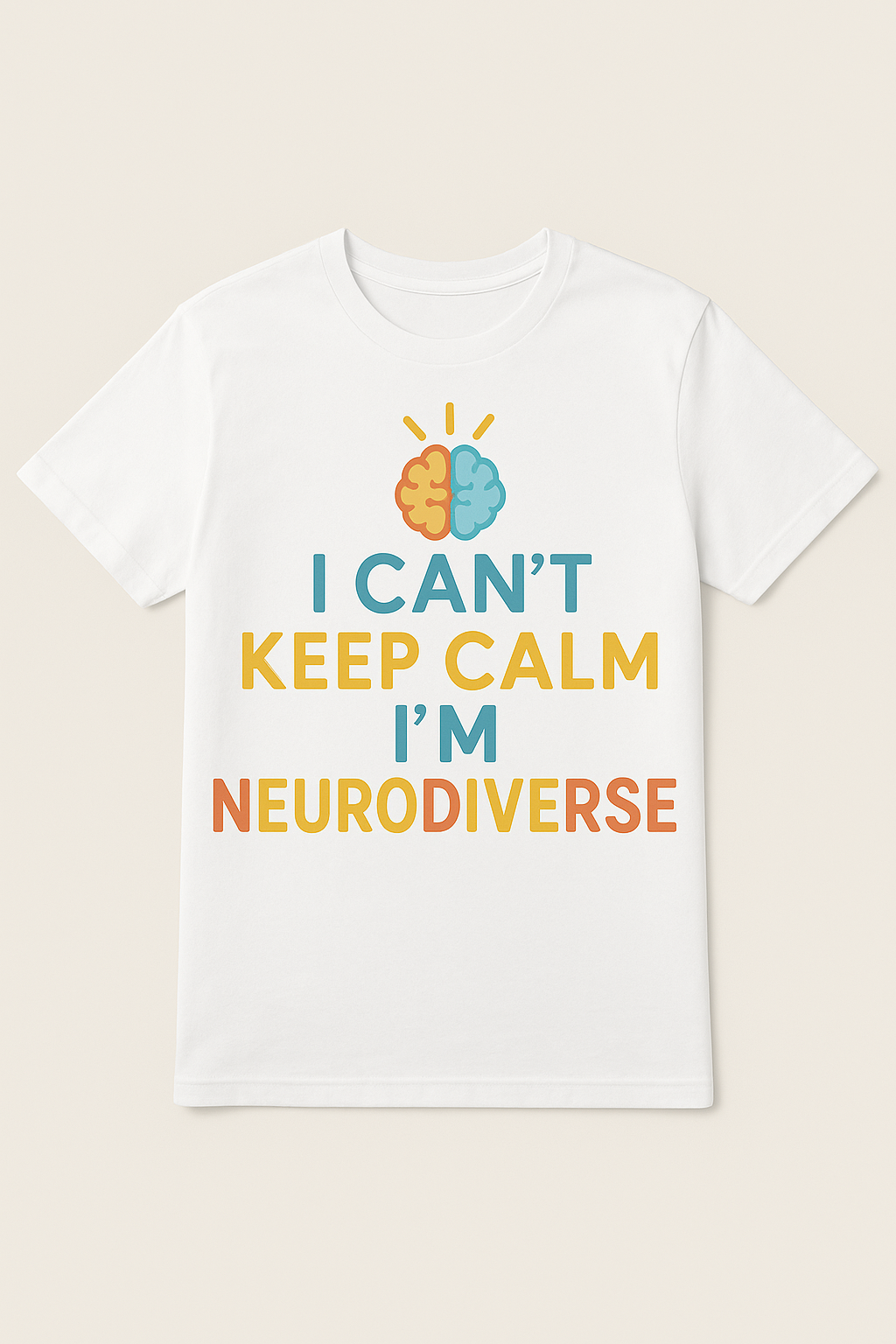 Camiseta con mensaje inclusivo