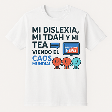 Camiseta con mensaje inclusivo