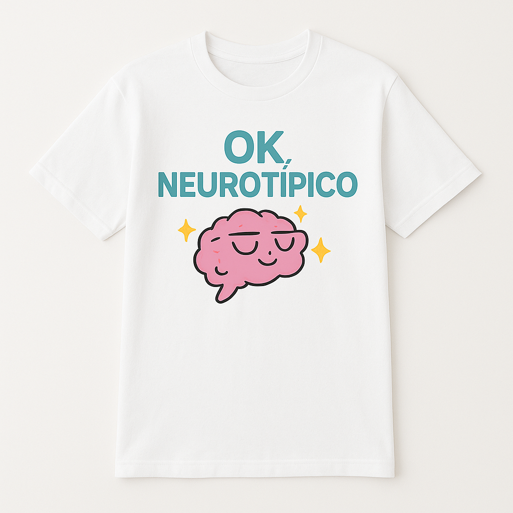 Camiseta con mensaje inclusivo