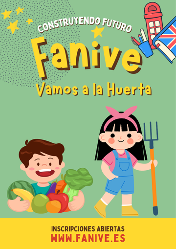 Taller Huerta Infantil (Edad Sugerida 4 -12  años)