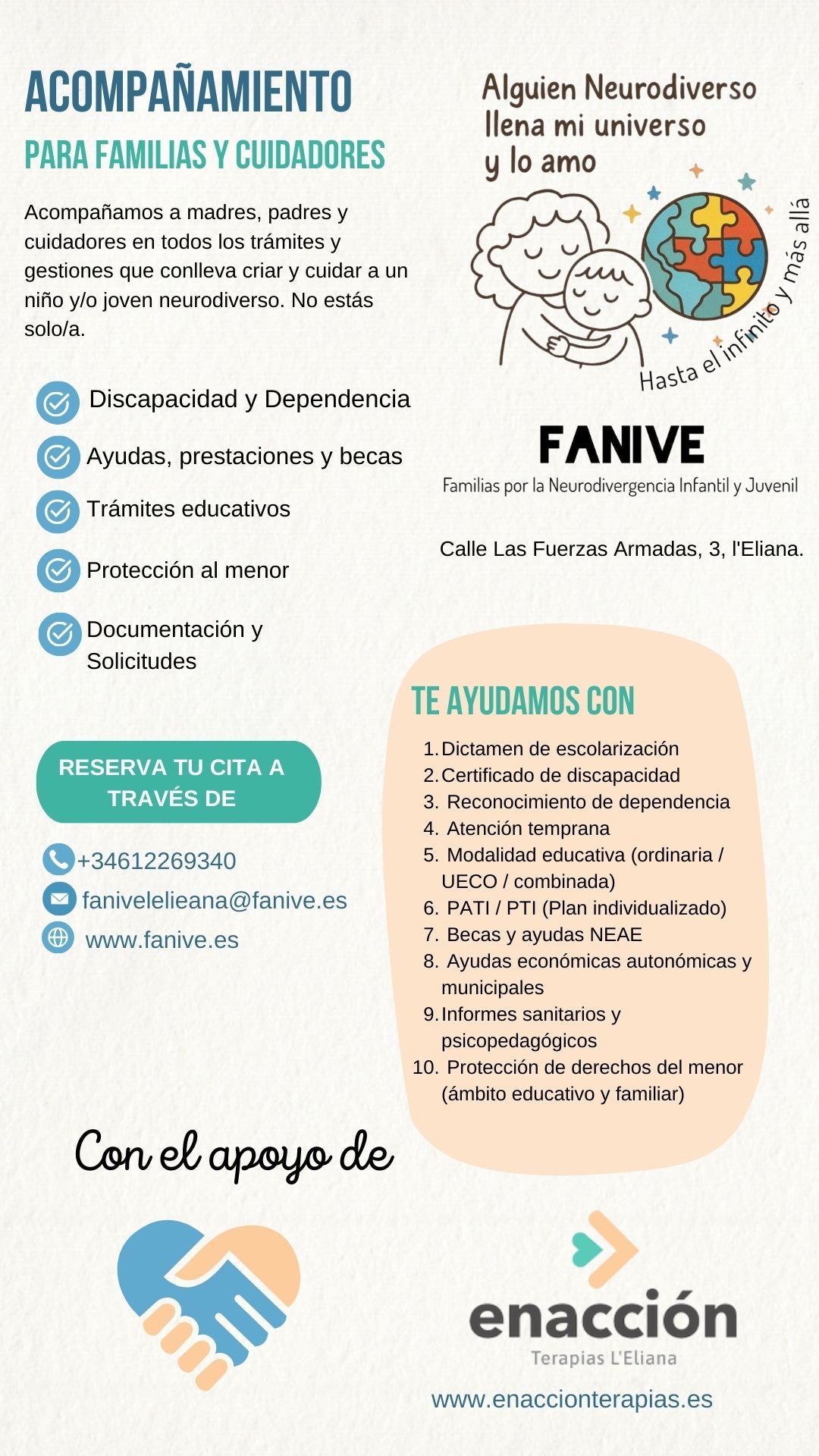 Sesiones de Acompañamiento Familiar (todos los miércoles)