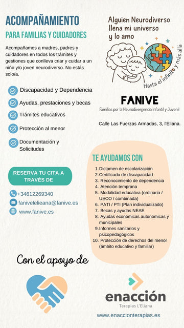 Sesiones de Acompañamiento Familiar (todos los miércoles)