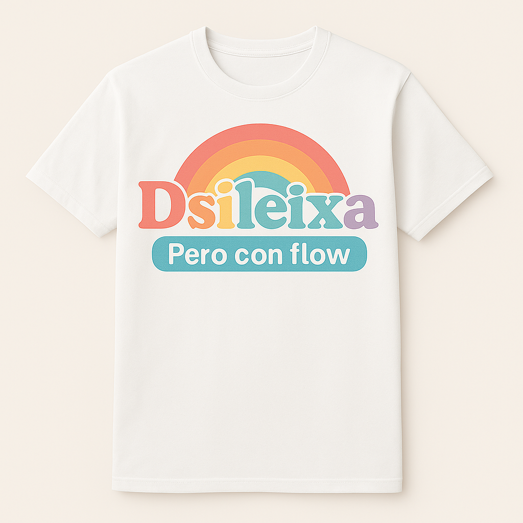 Camiseta con mensaje inclusivo