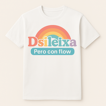 Camiseta con mensaje inclusivo